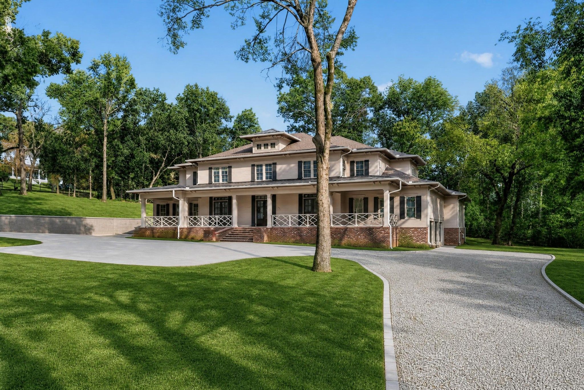 6001 Dunham Springs Rd front exterior, Hillwood homes for sale, Hillwood Nashville